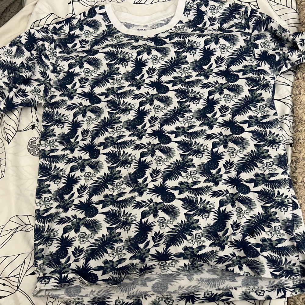 Nick Grahm Hawaiian style shirt